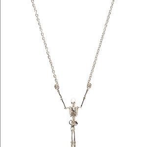 Vivienne Westwood Silver Skeleton Necklace